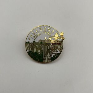 Vintage Pasadena‎ Heritage Colorado Bridge 1886-1986 Bicentennial Pin